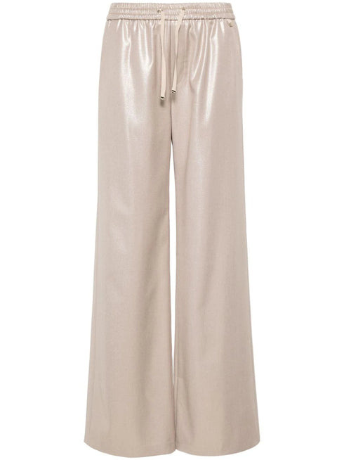 logo-charm trousers
